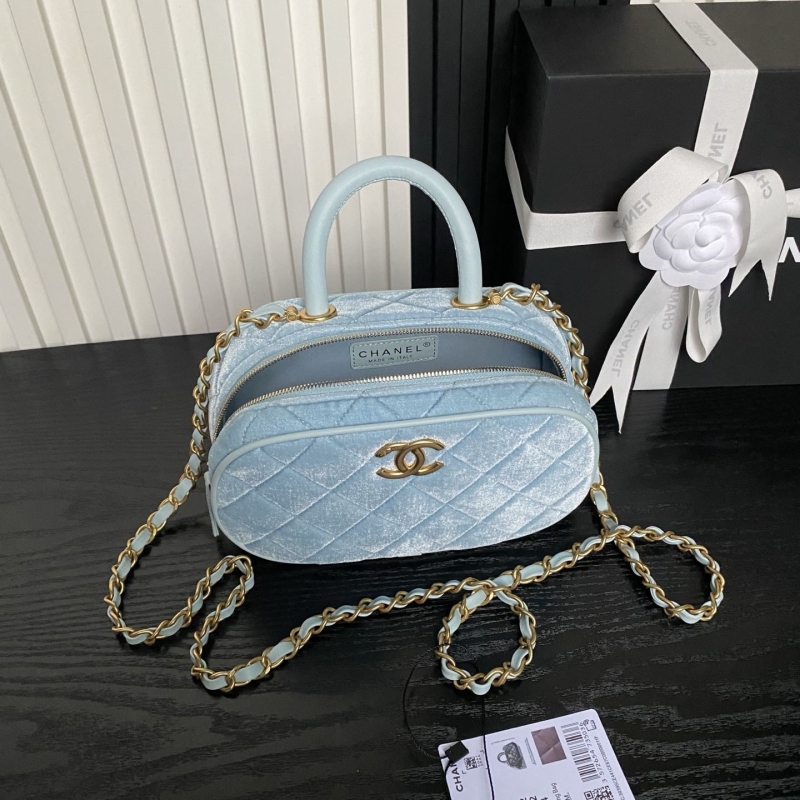 Ch**el top handle bags